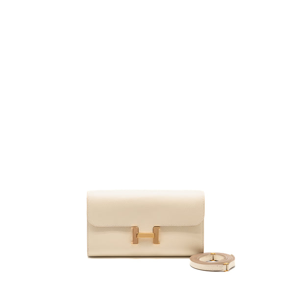 Hermes Constance to Go Epsom Craie RGHW Stamp Z