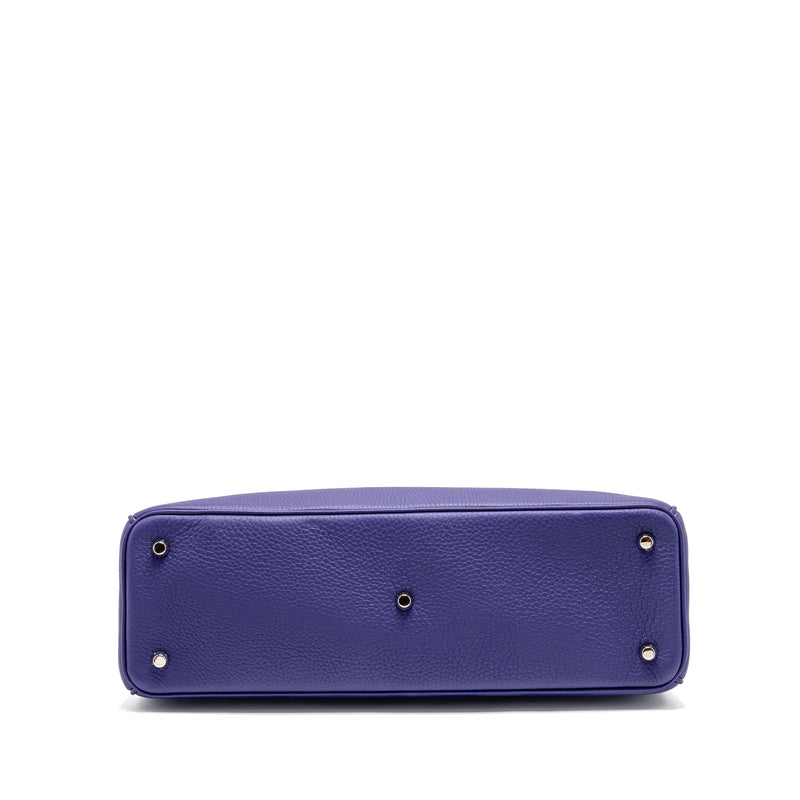 Dior Diorissimo Tote Bag Calfskin Purple/Blue SHW