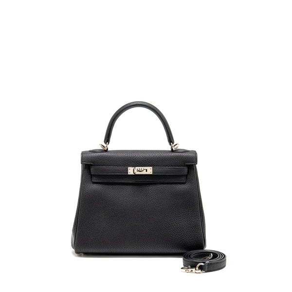 Hermes Kelly 25 togo black SHW stamp Z