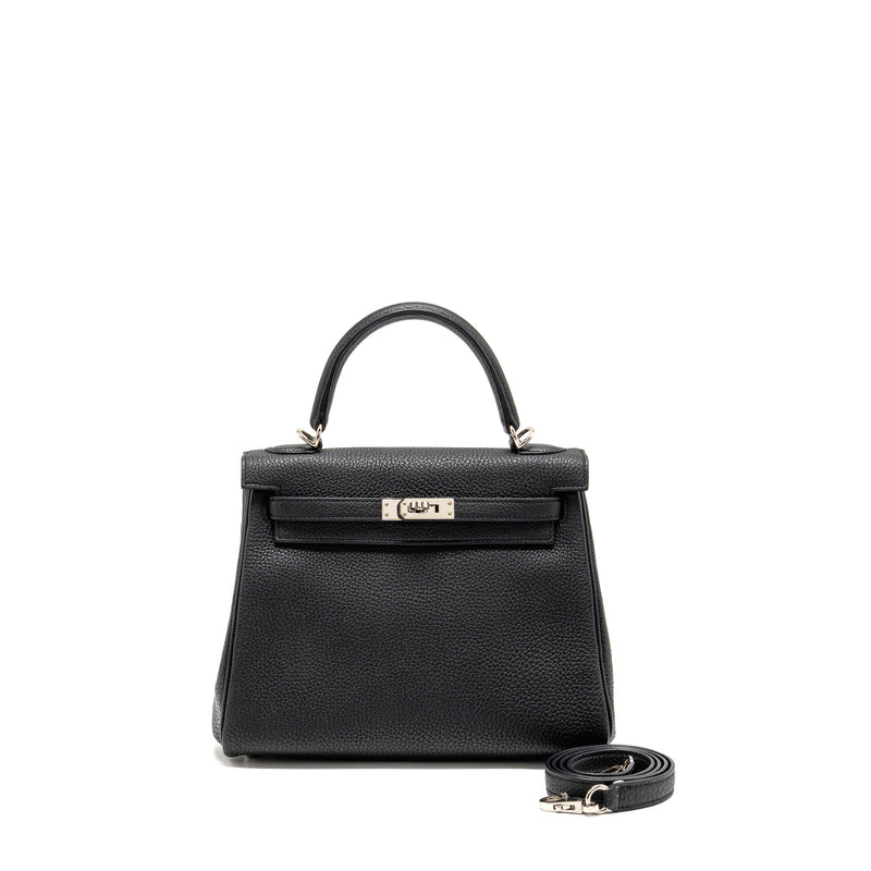 Hermes Kelly 25 togo black SHW stamp Z