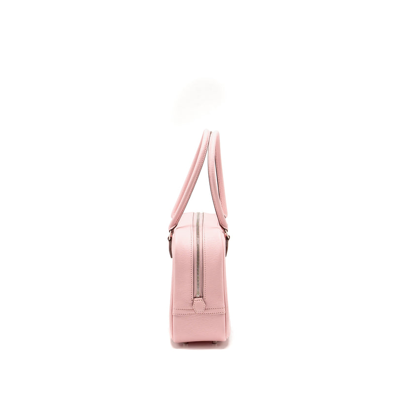 Hermes Mini Plume Chèvre Mysore 3Q Rose Sakura SHW Stamp K