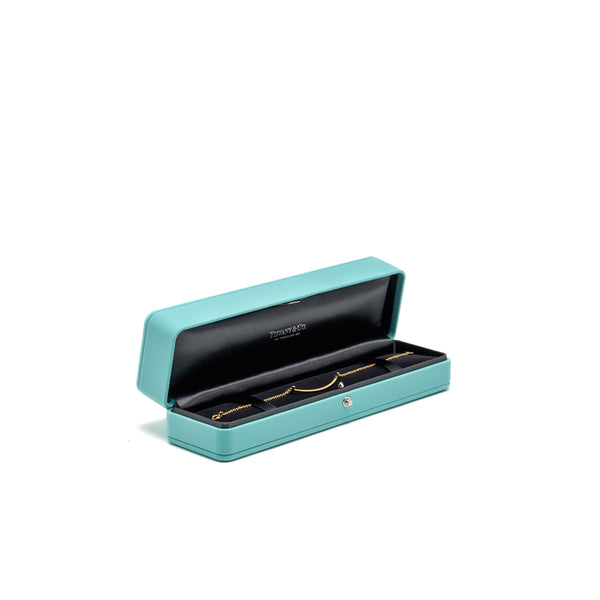 Tiffany Size Medium T Smile Bracelet Yellow Gold