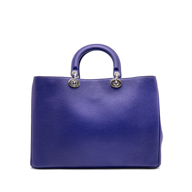Dior Diorissimo Tote Bag Calfskin Purple/Blue SHW