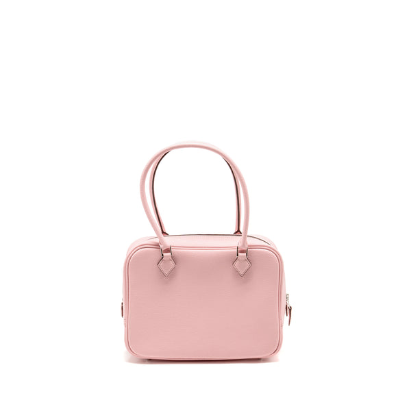 Hermes Mini Plume Chèvre Mysore 3Q Rose Sakura SHW Stamp K