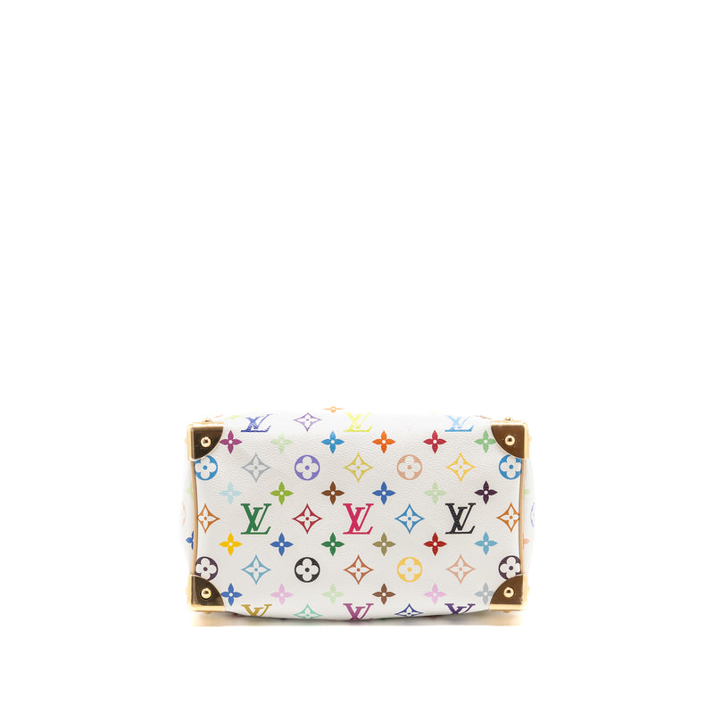 Louis Vuitton LV x TM Speedy Bandoulière 25 Monogram Canvas White/ Multicolour GHW