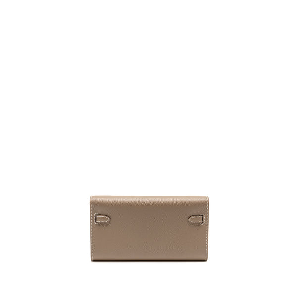 Hermes Kelly to Go Epsom Etoupe GHW Stamp B