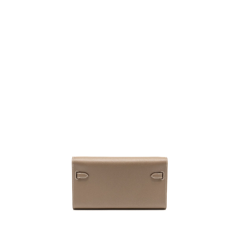 Hermes Kelly to Go Epsom Etoupe GHW Stamp B