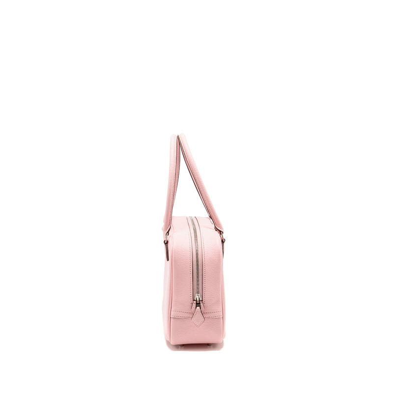 Hermes Mini Plume Chèvre Mysore 3Q Rose Sakura SHW Stamp K