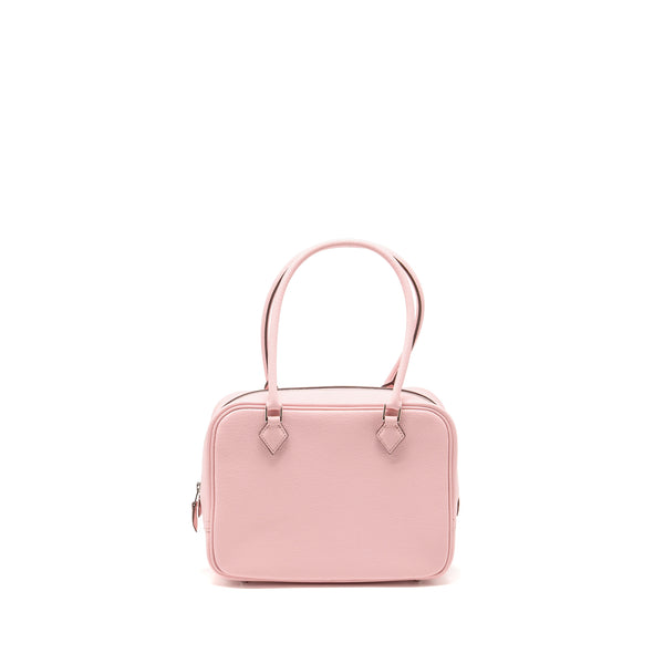 Hermes Mini Plume Chèvre Mysore 3Q Rose Sakura SHW Stamp K