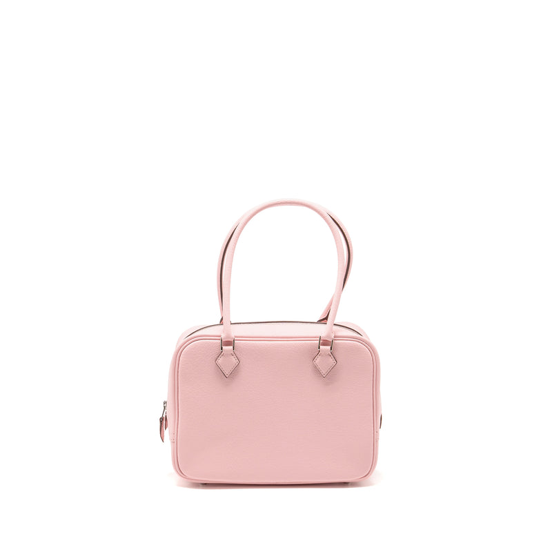 Hermes Mini Plume Chèvre Mysore 3Q Rose Sakura SHW Stamp K