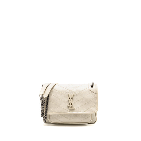 Saint Laurent / YSL Niki Baby calfskin cream SHW