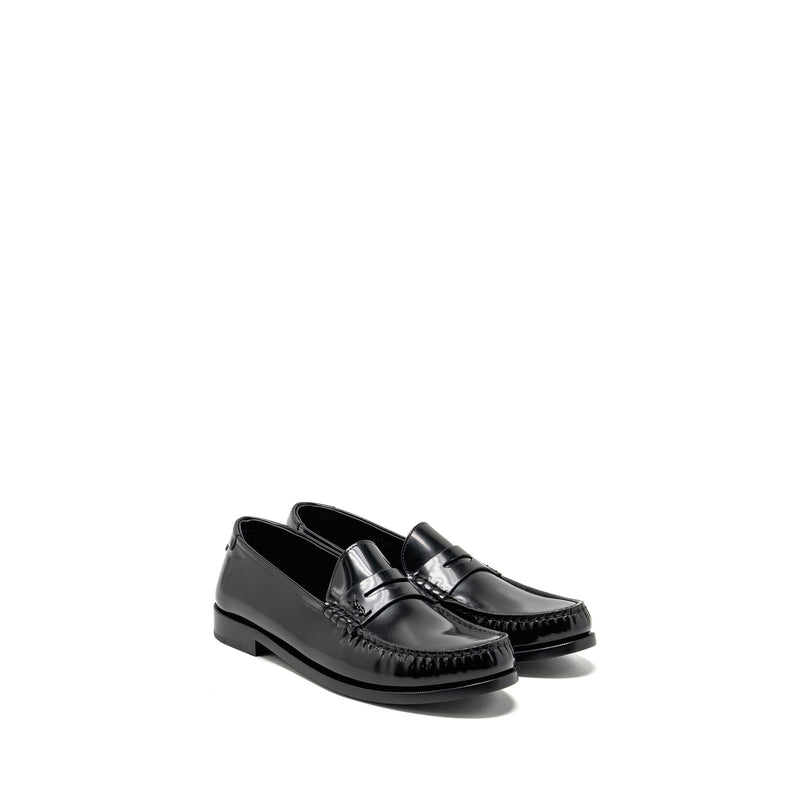 Saint Laurent/YSL Size 43 Le loafer Calfskin Black