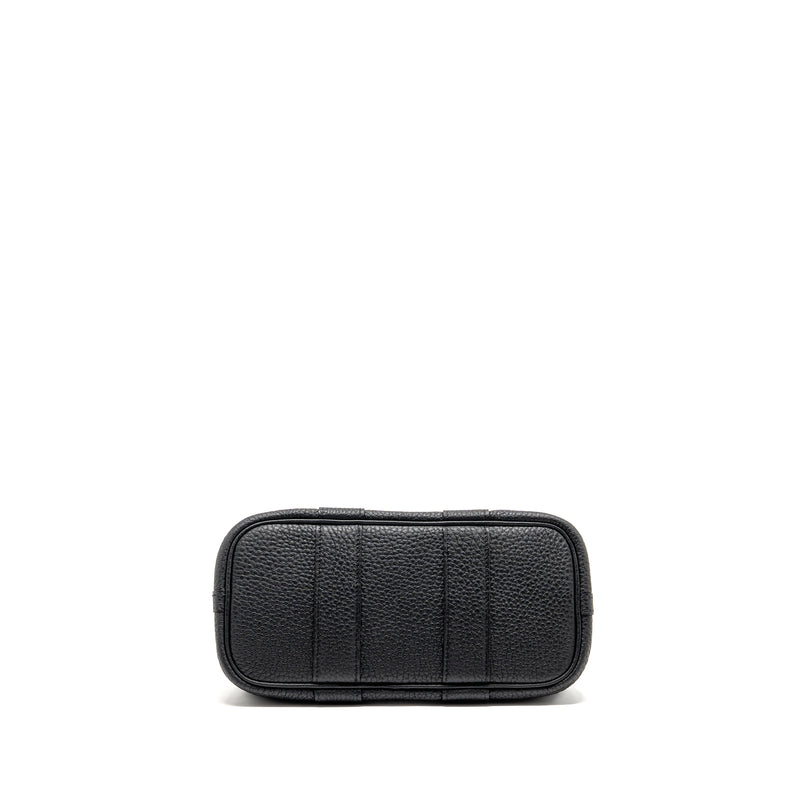 Hermes Neo Garden Party 23 Negonda Black SHW Stamp K