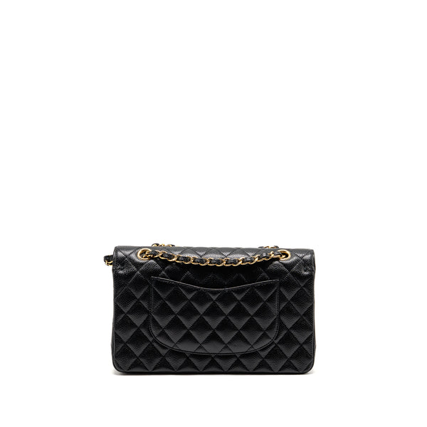 Chanel Medium Classic Double Flap BAG Caviar Black GHW