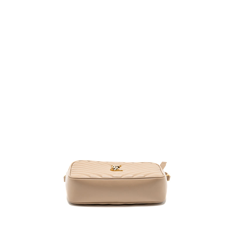 Saint Laurent/YSL Lou Camera Bag Calfskin Beige GHW