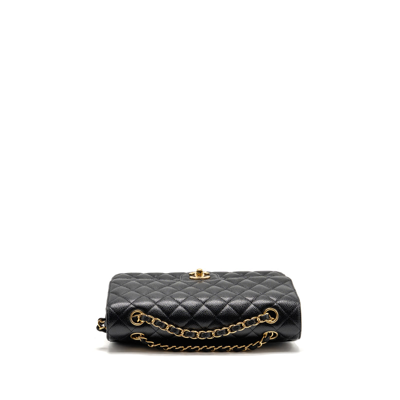 Chanel Medium Classic Double Flap BAG Caviar Black GHW