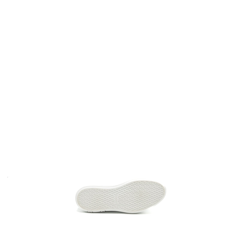 Hermes size 35 happy sneaker calfskin blanc