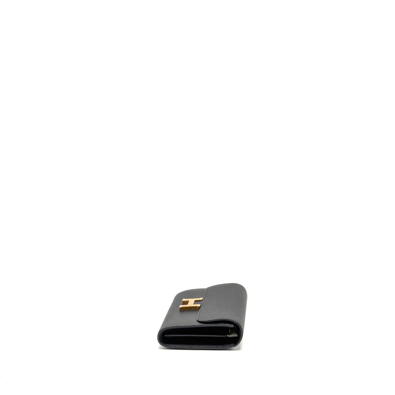 Hermes Constance to Go Epsom Black GHW Stamp K