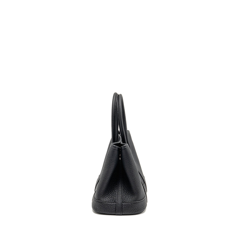 Hermes Neo Garden Party 23 Negonda Black SHW Stamp K