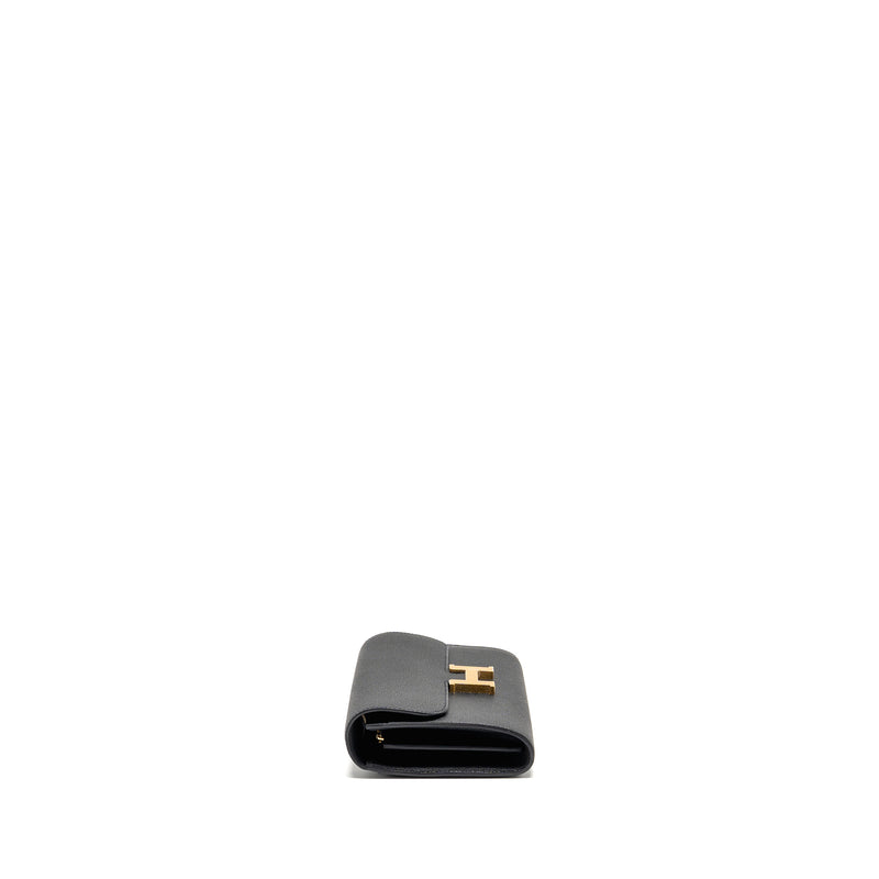 Hermes Constance to Go Epsom Black GHW Stamp K