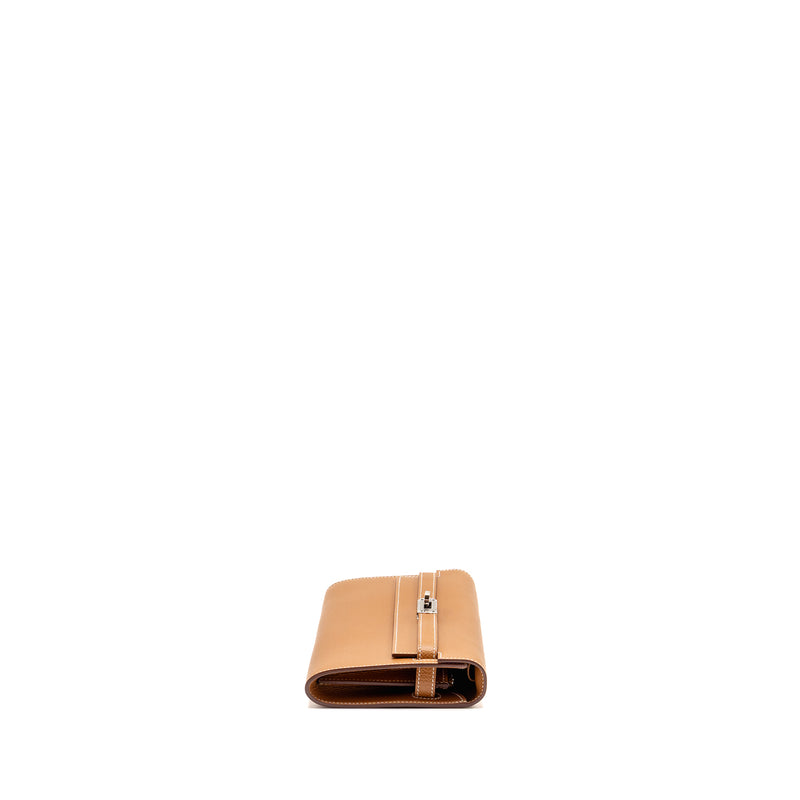 Hermes kelly to go epsom gold SHW stamp Z