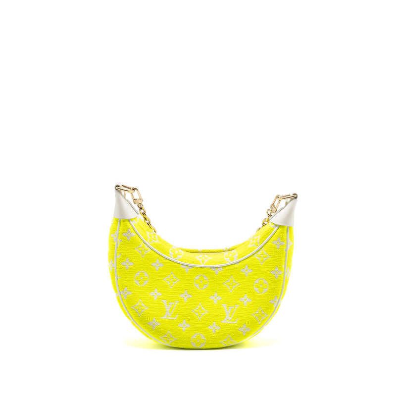 Louis Vuitton Loop PM Half-Moon Baguette Jacquard Monogram Yellow/White GHW