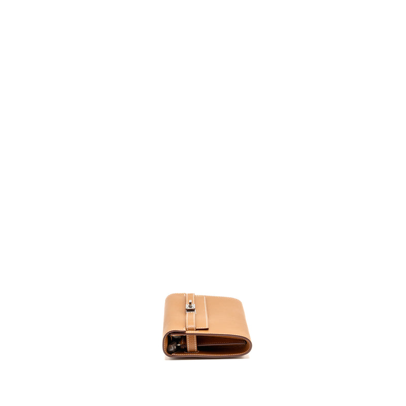 Hermes kelly to go epsom gold SHW stamp Z