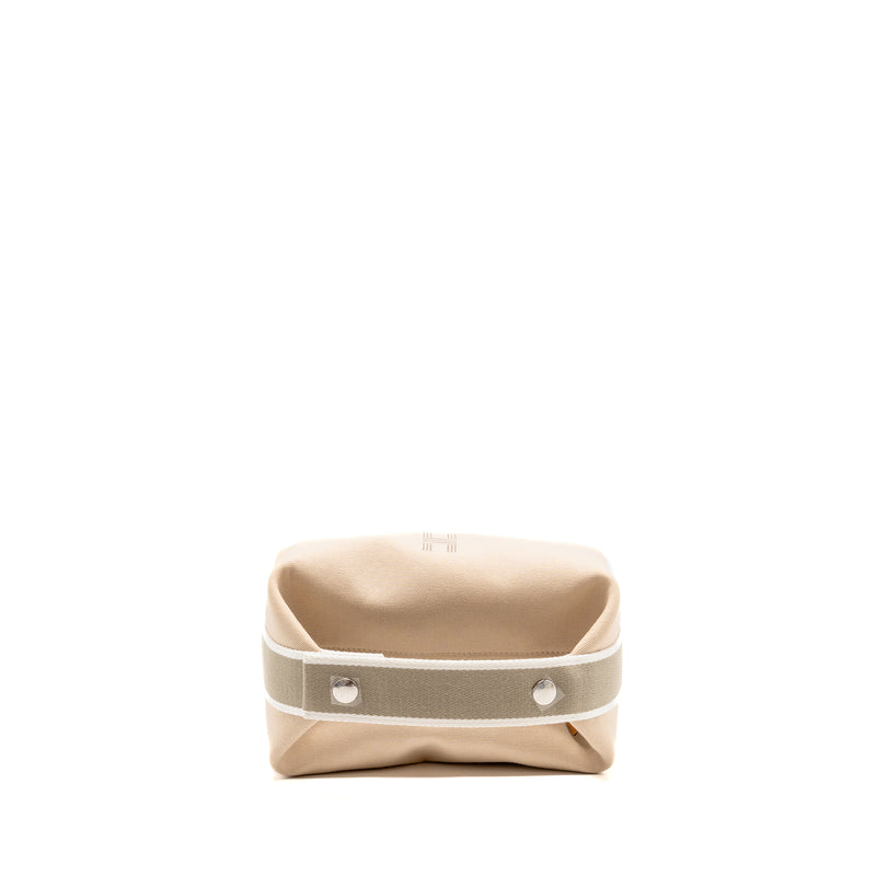 Hermes trousse de toilette bride a brac pm natural SHW