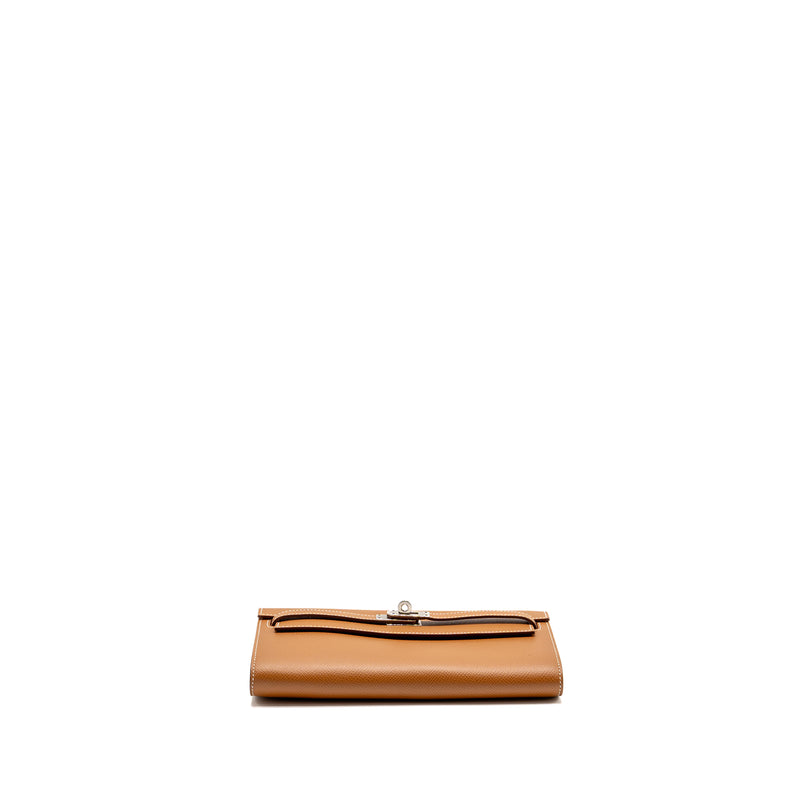 Hermes kelly to go epsom gold SHW stamp Z