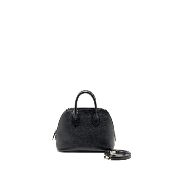 Hermes Mini Bolide Chèvre Mysore Black SHW Stamp B