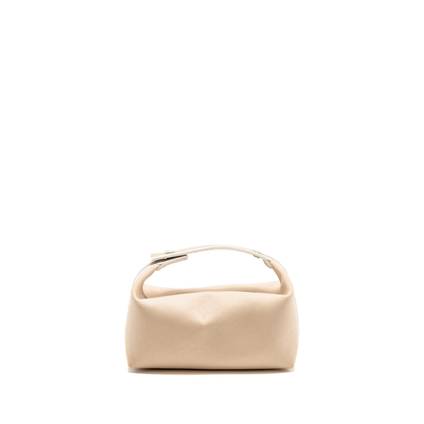 Hermes trousse de toilette bride a brac pm natural SHW