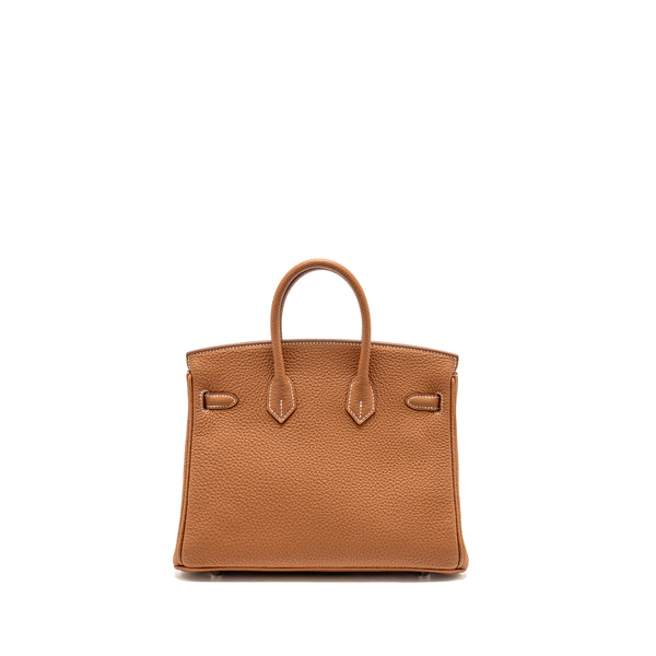 Hermes Birkin 25 togo Gold SHW Stamp Z