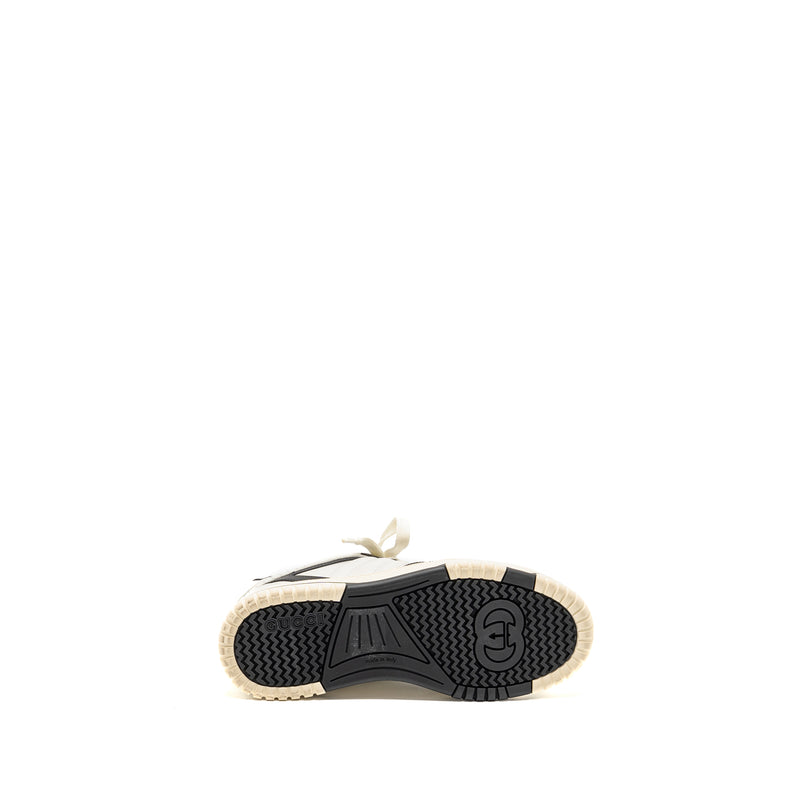 Gucci Size 37 Re-Web Sneakers Leather White/Black