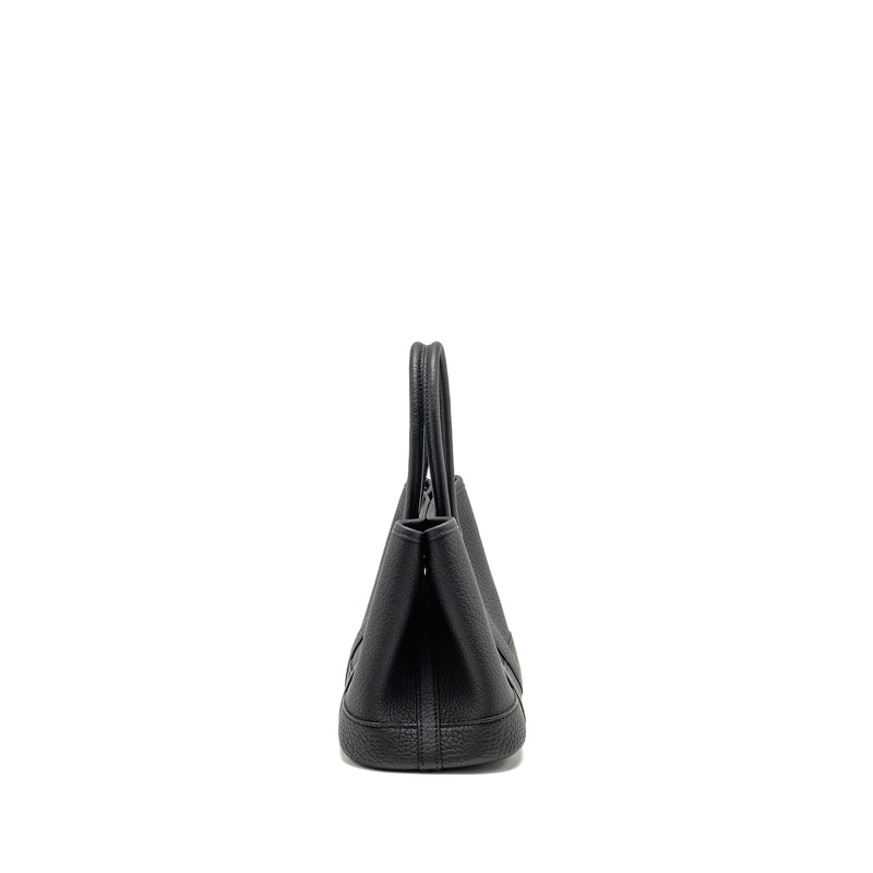 Hermes Garden Party 23 Negonda Black SHW Stamp W