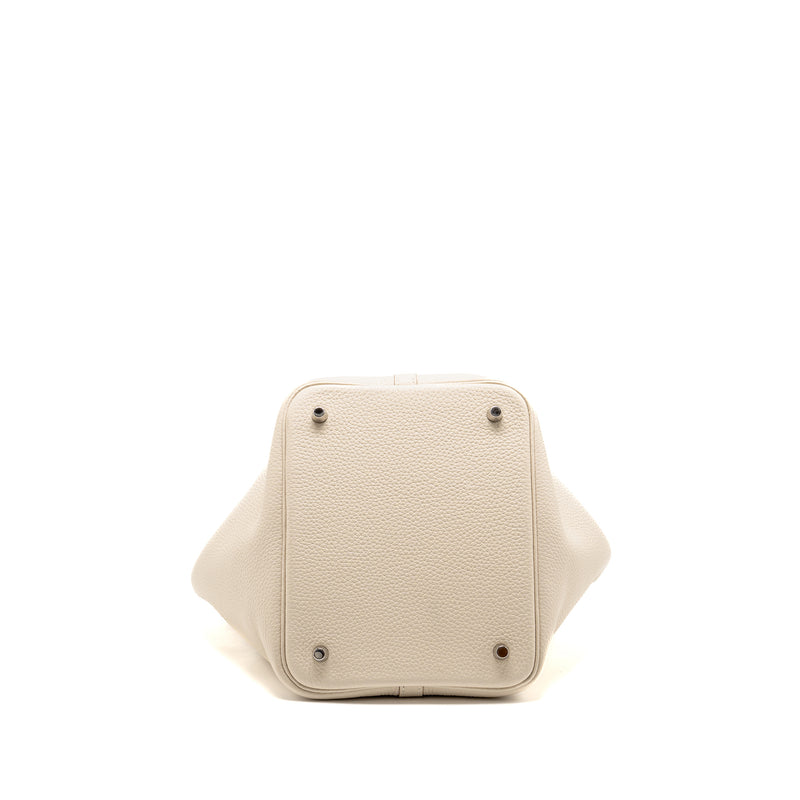 Hermes Picotin 22 clemence craie SHW stamp Z