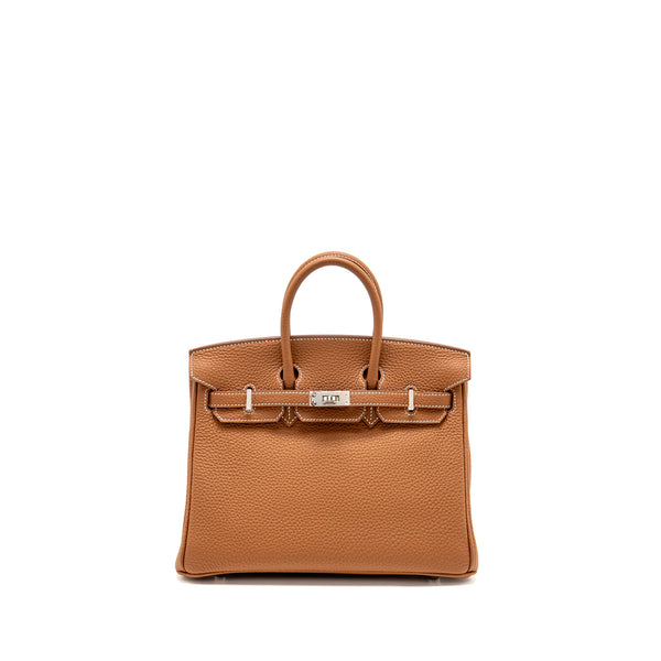 Hermes Birkin 25 togo Gold SHW Stamp Z