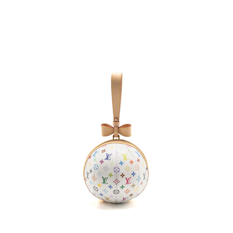 Louis Vuitton Takashi Murakami Koro Koro Clutch Monogram Canvas White/Multicolour GHW
