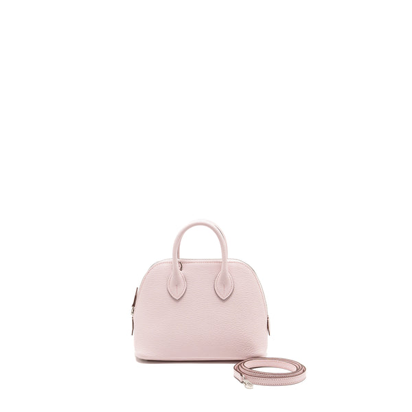 Hermes Mini Bolide 1923 Chèvre Mysore M7 Rose Darling SHW Stamp K