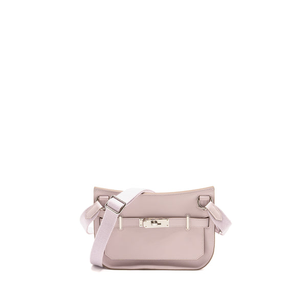 HERMES Mini Jypsiere Evercolor Mauve Pale SHW Stamp B