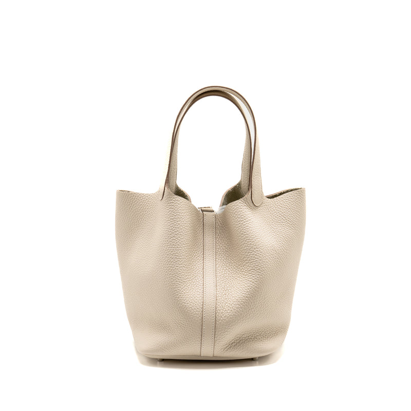 Hermes Picotin 22 clemence craie SHW stamp Z