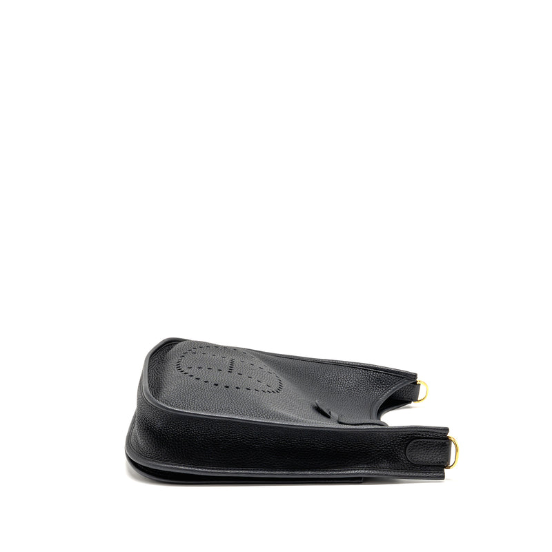 Hermes Evelyne 29 Clemence Black GHW Stamp D