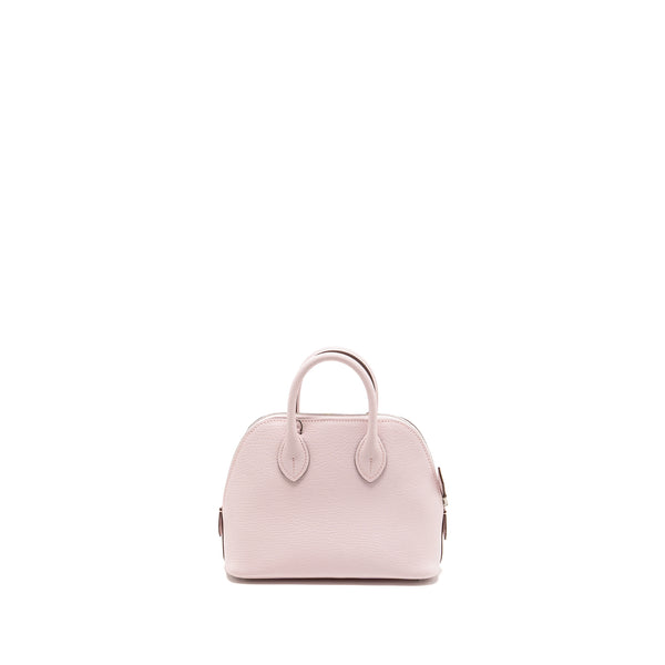 Hermes Mini Bolide 1923 Chèvre Mysore M7 Rose Darling SHW Stamp K