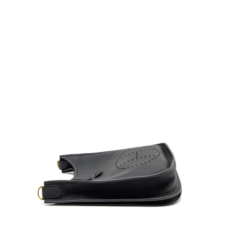 Hermes Evelyne 29 Clemence Black GHW Stamp D