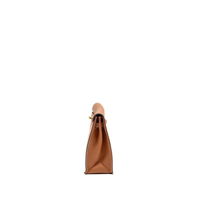 Hermes Kelly Danse Evercolor Gold GHW Stamp Y