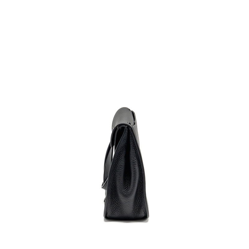 Hermes Halzan 31 Clemence Black GHW Stamp B