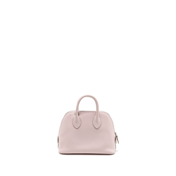 Hermes mini bolide evercolor mauve pale/ caramel SHW stamp B