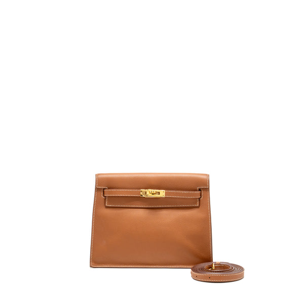 Hermes Kelly Danse Evercolor Gold GHW Stamp Y