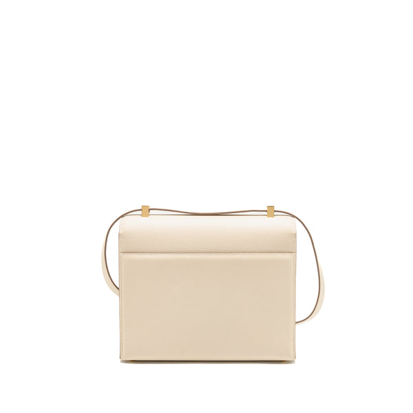 Hermes Verrou 23 Epsom Craie LGHW Stamp Y