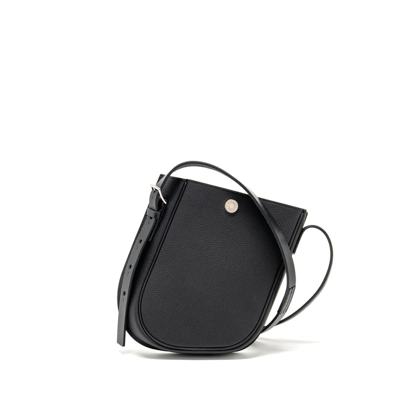 Hermes Perspective Cavaliere 21 Bag Togo/Vache Hunter Black SHW Stamp B