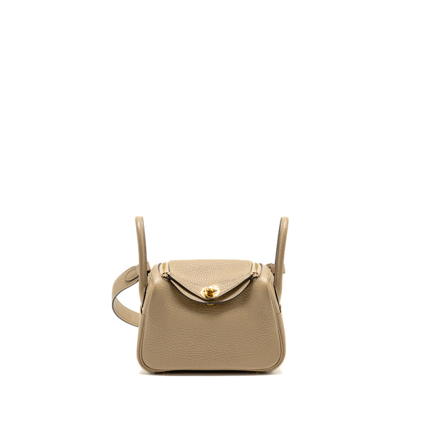 Hermes Mini Lindy Clemence Trench GHW Stamp U